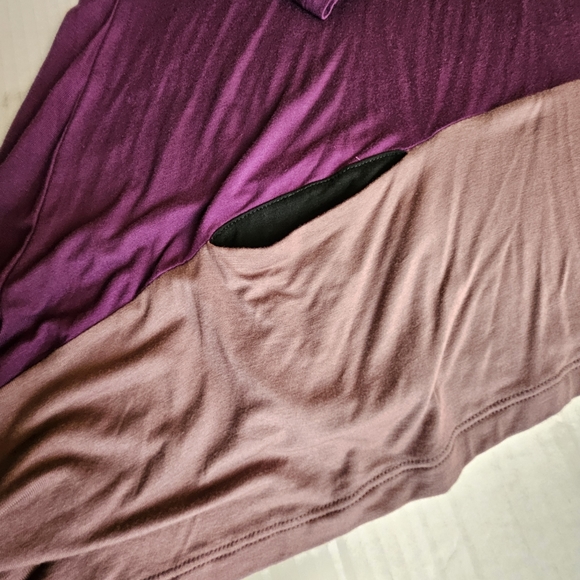 LOGO by Lori  Goldstein Women Two Tone Color Tunic Size Large - Picture 4 of 4